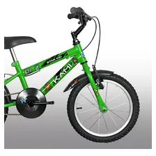Bicicleta Infantil Aro 16 Dinossauro Com Rodinhas Kami Foto mini  2