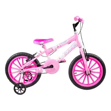 Bicicleta Infantil Aro 16 Feminina Rosa Foto  mini 1