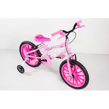 Bicicleta Infantil Aro 16 Feminina Rosa Foto mini  2
