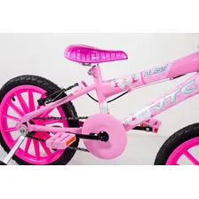 Bicicleta Infantil Aro 16 Feminina Rosa Foto mini  3