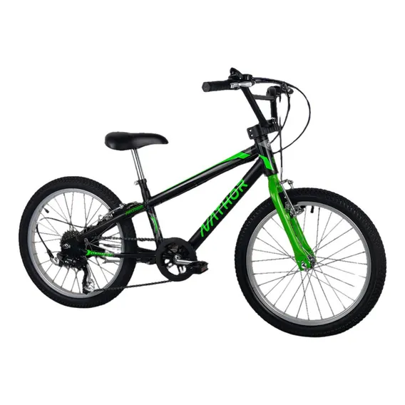 Bicicleta Infantil Blade Green Aro 20 Com Marcha Nathor Foto 1