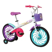 Bicicleta Infantil Caloi Ceci Aro 16 Branca Foto mini 1