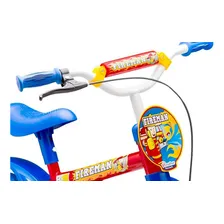 Bicicleta Infantil Criança Fireman Aro 12 - Nathor Foto mini 2