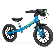 Bicicleta Infantil Equilibrio Sem Pedal Balance Azul Nathor Foto mini 1