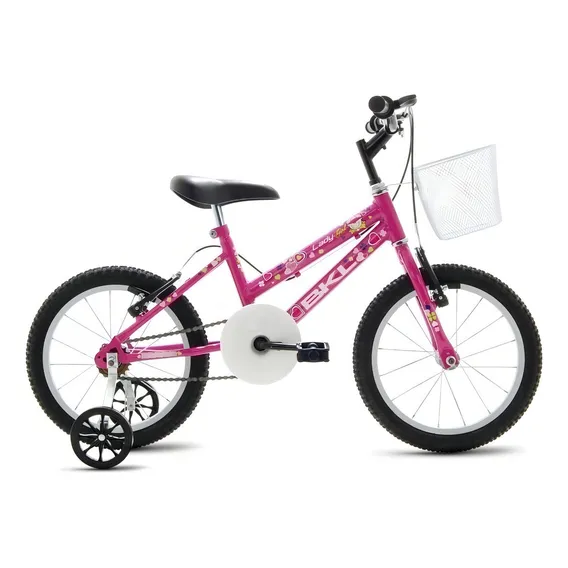 Bicicleta infantil infantil BKL Bikes Infantil Lady Girl R16 - rosa Foto 1