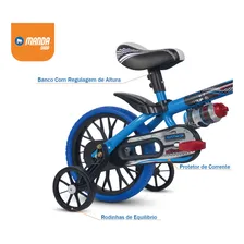 Bicicleta Infantil Nathor Aro 12 Veloz Foto mini 4