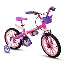 Bicicleta Infantil Nathor Aro16 Menina Top Girls 5 A 8 Anos Foto  mini 1