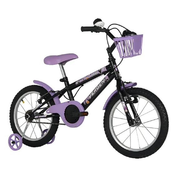 Bicicleta Infantil Verden Danny Aro 16 com cesta e rodinhas Foto 1