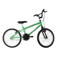 Bicicleta Monark Bmx Aro 20 Verde Kawasaki Foto  mini 1