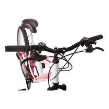 Bicicleta Mormaii Fullsion Aro 26 Branco Rosa Cor Branco-rosa Foto mini 4