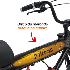 Bicicleta Motorizada Bikelete 100cc Montada Completa Preto Tamanho Do Quadro 19 Foto mini 2