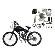 Bicicleta Motorizada Carenada Bicicleta Desmont + Kit Cor Preto Cadillac Foto mini 1