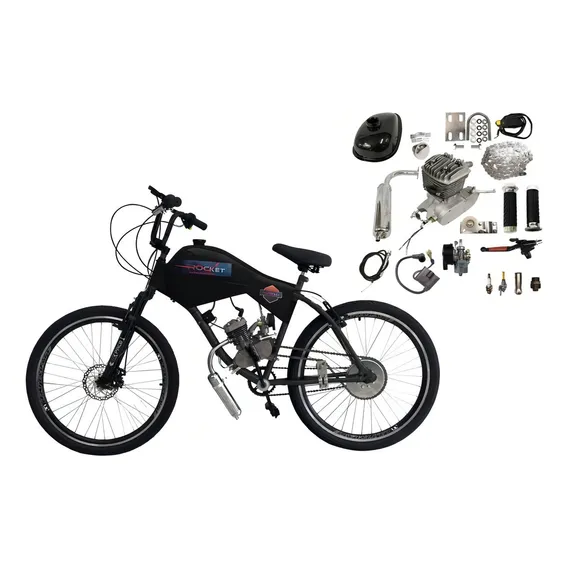 Bicicleta Motorizada Carenada Fr/disk (kit & Bike Desmont Foto 1