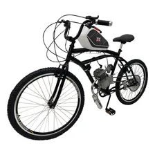 Bicicleta Motorizada Tanque De Gasolina 5 Litros MONTADA Foto  mini 1