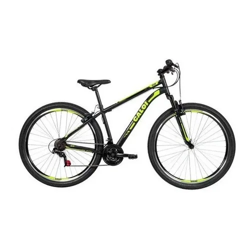 Bicicleta mountain bike dobrável Caloi Mountain Bike Velox R29 - preto/verde Foto 1