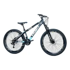 Bicicleta Mountain Bike Vikingx Tuff 30 Aro 26 - Preto/Azul Foto mini 1