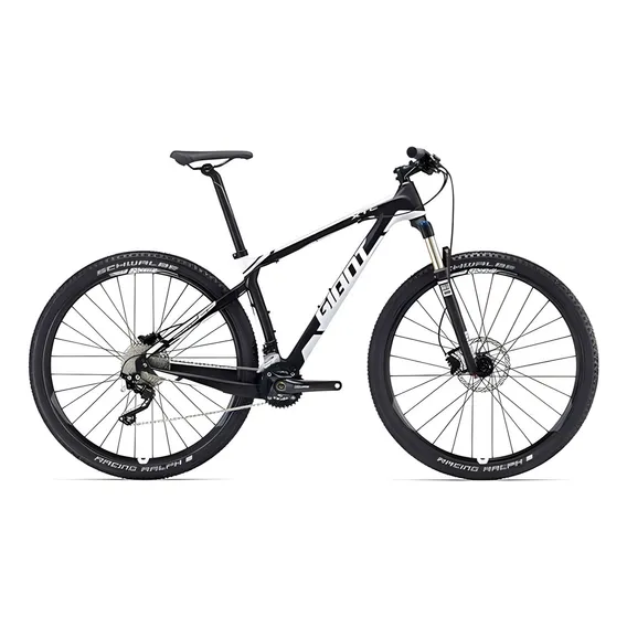 Bicicleta Mtb Aro 29 Carbono Giant Xtc Advanced 10v Shimano Cor Preto/branco Foto 1