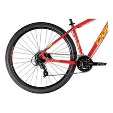 Bicicleta / Mtb / Aro 29 / Oggi / Hacker Hds Cor Vermelho Tamanho do quadro 17 Foto mini  2