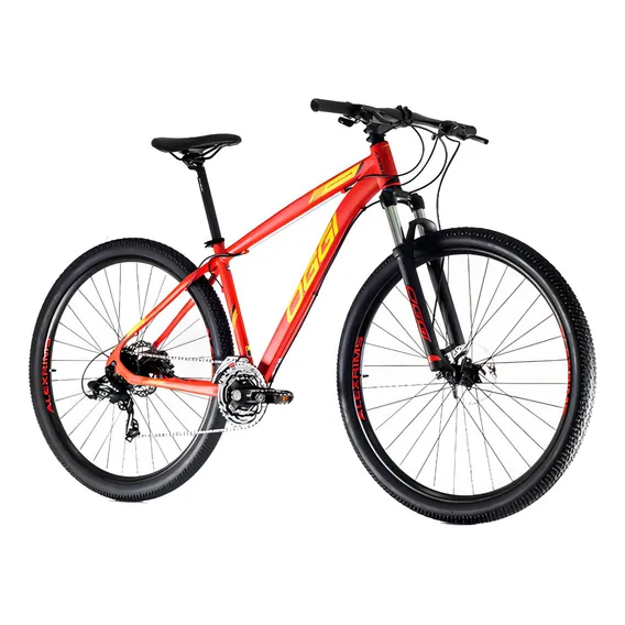 Bicicleta / Mtb / Aro 29 / Oggi / Hacker Hds Cor Vermelho Tamanho do quadro 17 Foto 1