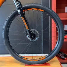 Bicicleta Mtb Aro 29 Ox Glide 21v Cor Laranja/vinho/amarelo Foto mini  2
