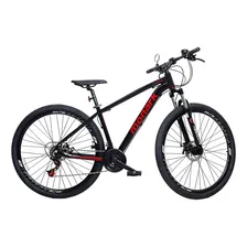 Bicicleta Mtb Monark Aro 29 Shimano Preta Cor Preto Foto mini 1