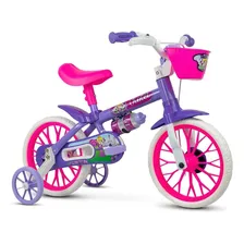 Bicicleta Nathor Violet Aro 12 Feminina Lílas/rosa Foto  mini 1