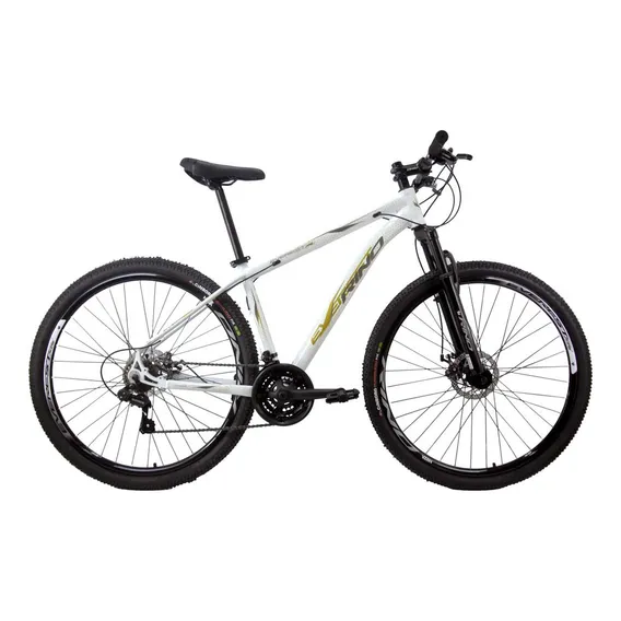 Bicicleta Rino Everest Aro 29 Freio Disk Cambios Shimano 24v Cor Branco Foto 1