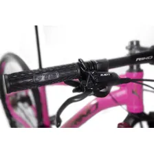 Bicicleta Rino Everest Aro 29 Shimano 24v Hidraulico + Trava Cor Rosa Foto mini 3