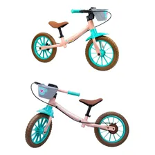 Bicicleta Sem Pedal Equilíbrio Balance Bike Love Nathor Foto mini  2