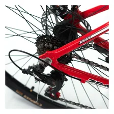 Bicicleta Speed Bike Aro 700 21v Shimano Cor Vermelho Foto mini 4