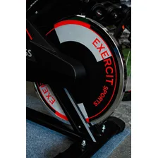 Bicicleta Spining Exercit Esportes Roda Inércia 11 Kg Cor Preto Não Possui Foto mini 2