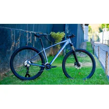 Bicicleta Tsw Aro 29 Hunch 16v Shimano Suspensão Tsw Cor Azul Tamanho Do Quadro 19 Foto mini  3