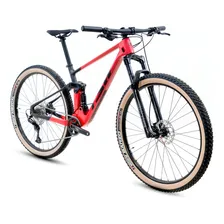 Bicicleta Tsw Full Quest Carbono Aro 29 Shimano Deore Vermelha Foto  mini 1