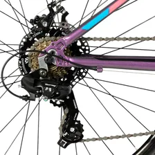 Bicicleta Urbana Groove Dubstep Aro 26 Cor Roxa Quadro 15 Foto mini 4