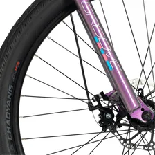 Bicicleta Urbana Groove Dubstep Aro 26 Cor Roxa Quadro 15 Foto  mini 1