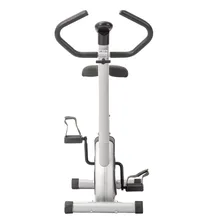 Bicicleta Vertical Ergométrica De Exercícios Ginastica WCT Fitness Cor Preto/Cinza Bicicleta Vertical Foto mini  2