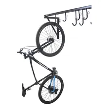 Bicicletario Correr 10 Vaga Suspenso Galvanizado Altmayer Cor Preto Foto mini  3
