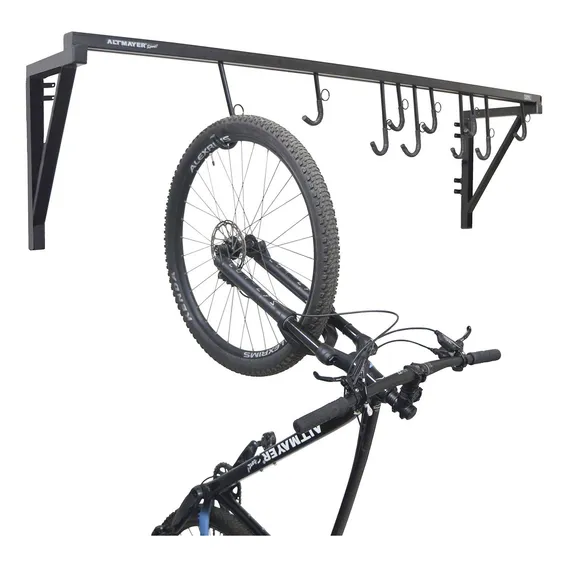 Bicicletario Correr 10 Vaga Suspenso Galvanizado Altmayer Cor Preto Foto 1