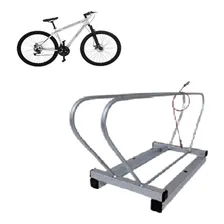 Bicicletário Galganizado P/ 1 Bike - Serve No Chão E Parede Foto  mini 1