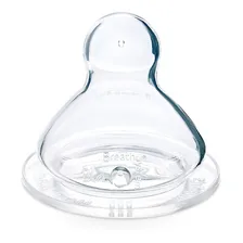 Bico Achatado Silicone Mamadeiras Big Fluxo Médio T2 Lolly Foto mini 2