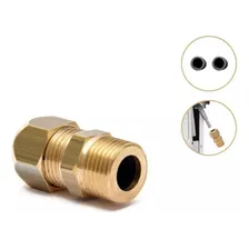 Bico Adaptador Dako Mangueira Fogao 1/2 Macho 3/8 Foto mini 1