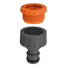 Bico Adaptador Torneira Mangueira Engate Rápido + Redução Cor Cinza Foto mini 1