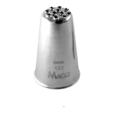 Bico Confeitar Aço Inox 133 Chuveirinho Mago Foto mini 1