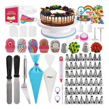 Bico de Confeiteiro,Kit Confeiteiro Completo 322 Peças,kit Confeiteiro,Bicos, Sacos E Mais,Decoração Bolo Inox Para Cozinha Foto mini 1