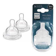 Bico De Mamadeira Classic 3m+ 2 Unidades 3.0 - Philips Avent Foto  mini 1