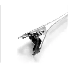 Bico De Pato 4,5cm Pacote 1000 Unidades Base Reta Cor Niquel Foto mini 3