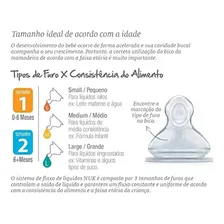Bico de Silicone Classic Liquidos Média Consistencia Nuk Foto mini 3