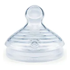 Bico De Silicone Essence Fluxo Médio 6 Furos 0-6m Nuk Foto mini 2