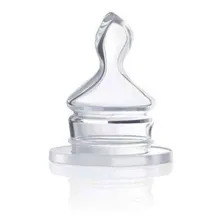 Bico De Silicone Ortoflex Tam 2 Fluxo Rápido 2 Und Multikids Cor TRANSPARENTE Foto mini 1