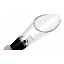 Bico Decantador Dosador Aerador Garrafa Vinho Transparente Foto mini 4